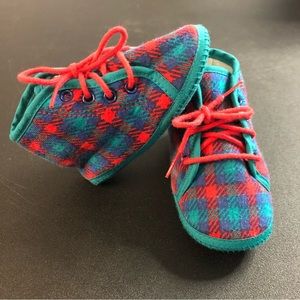 Vintage Gymboree Crib Shoes Size 01 (0-3 Months)